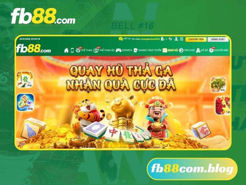 Quay hũ FB88 với đa dạng chủ đề